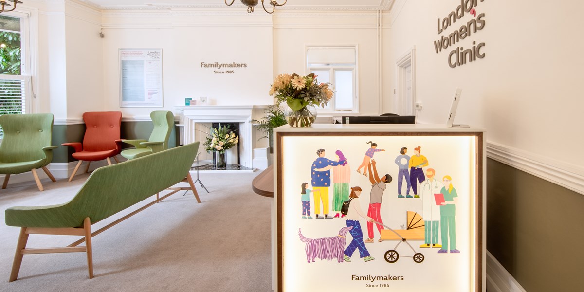 Tunbridge Wells clinic reception